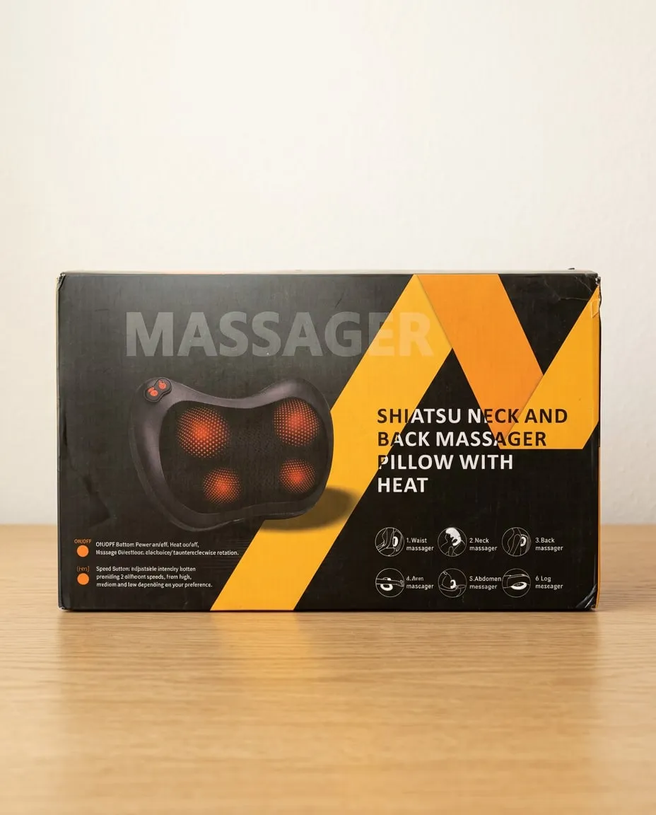 Coussin masseur Shiatsu nuque et dos, photo 1