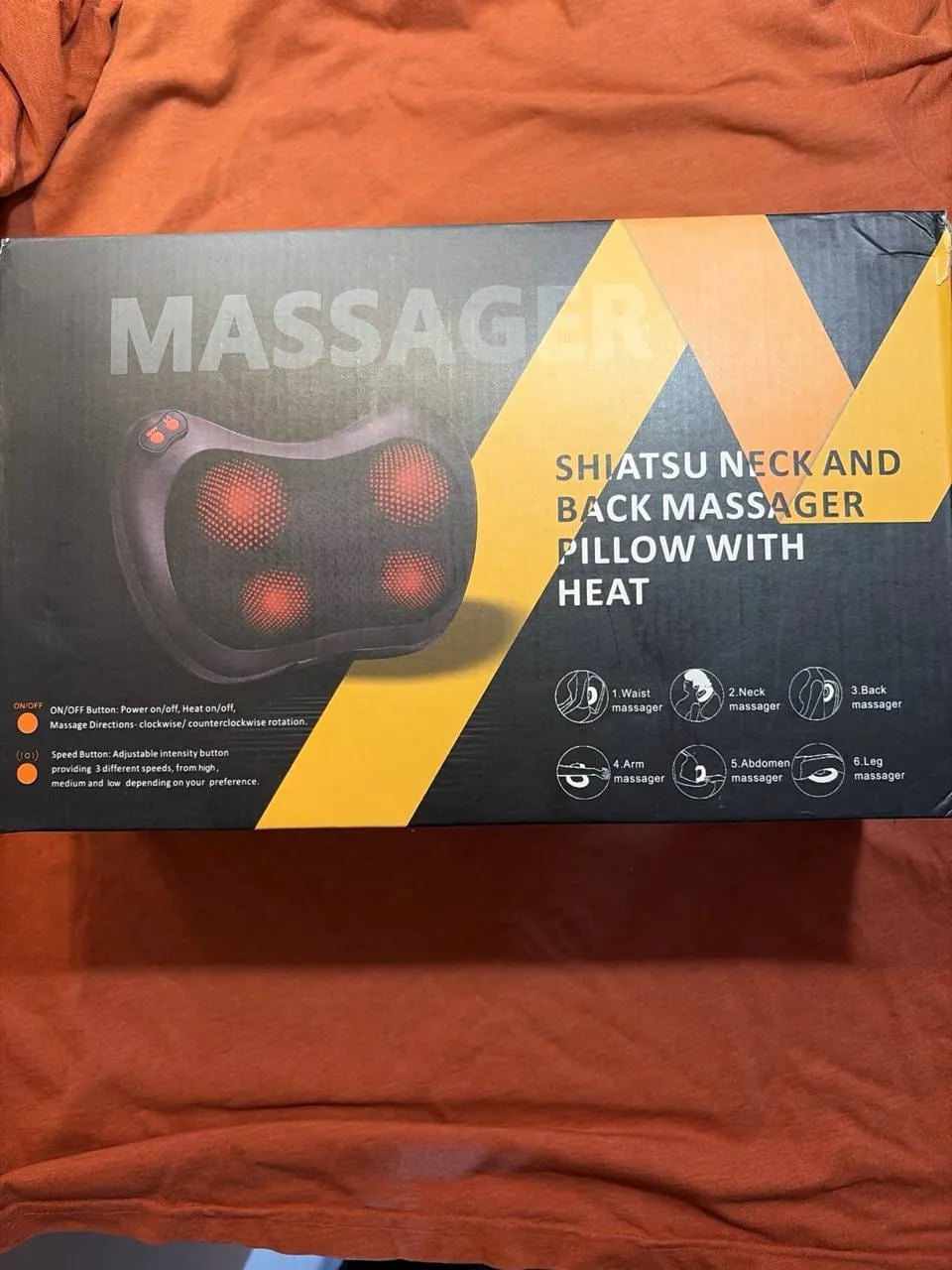Coussin masseur Shiatsu nuque et dos, photo 2