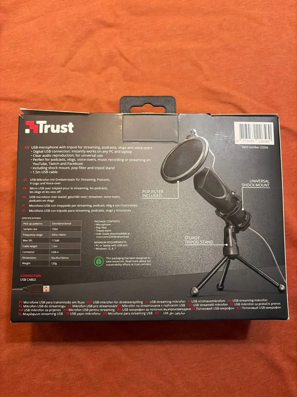 Micro USB Trust GXT Mantis, photo 4