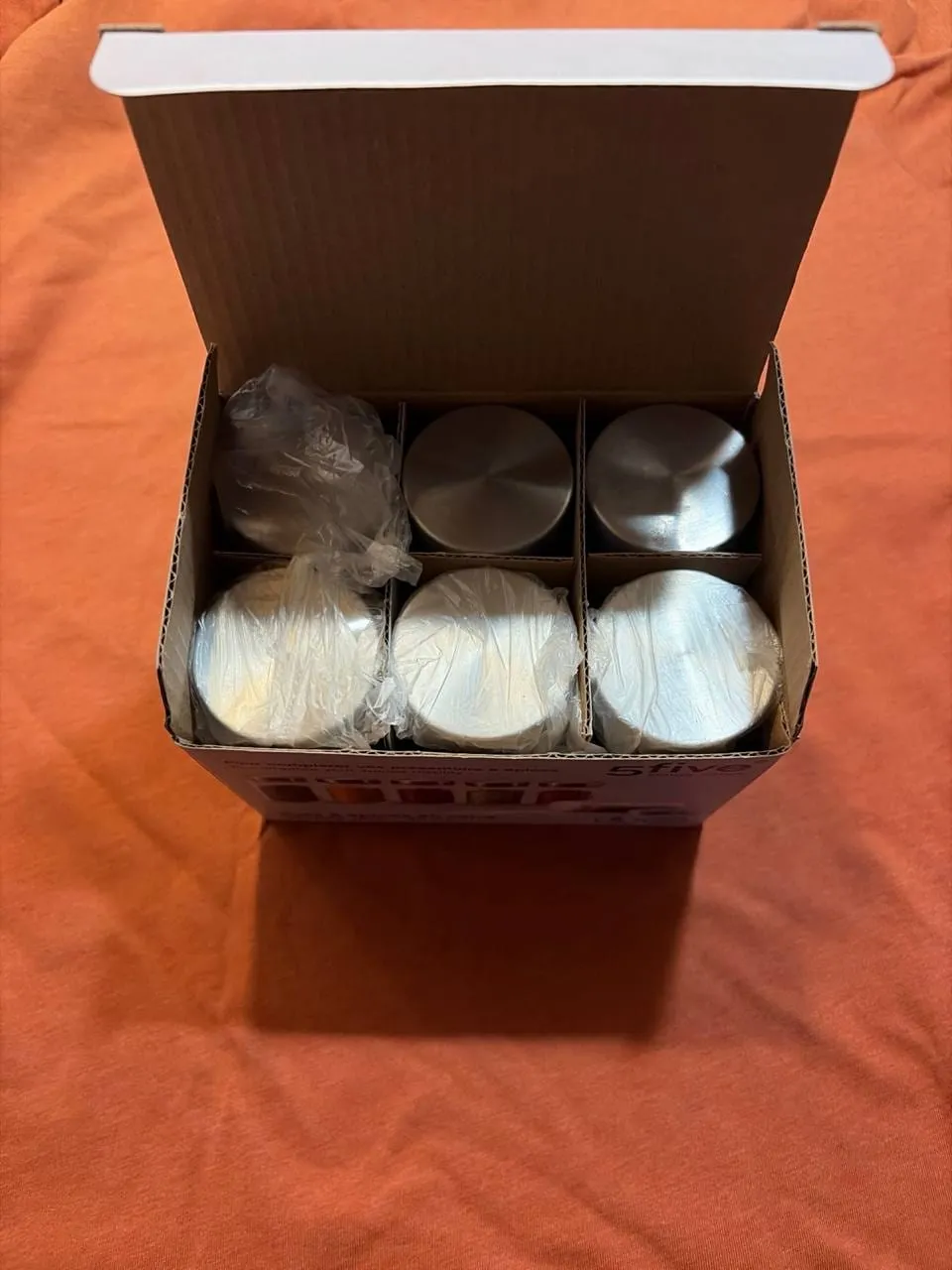 Pots à épices en verre 5five (lot de 6), photo 3