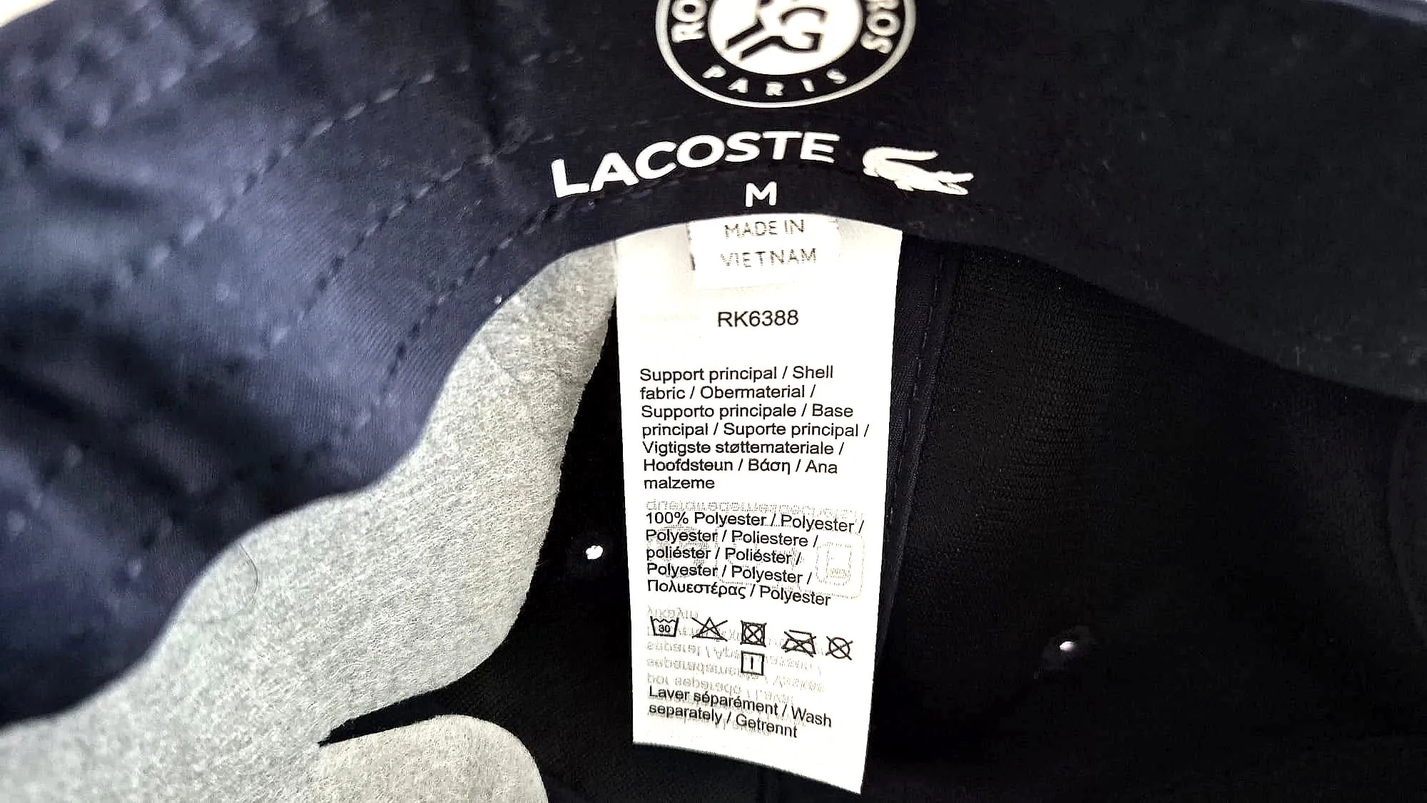 Casquette Lacoste Roland-Garros, photo 6